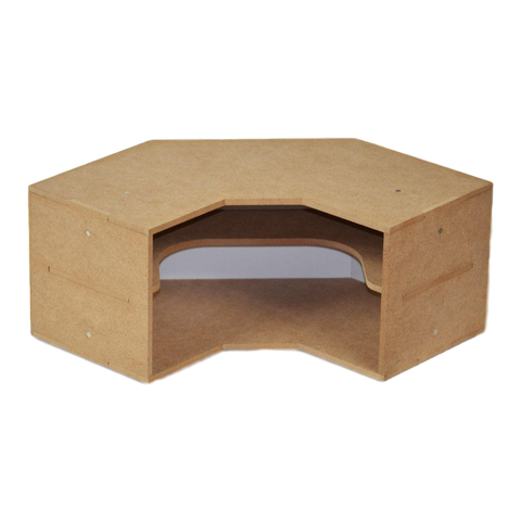 OM04 Corner Shelves Module