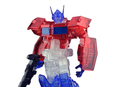 Flame Toys Optimus Prime (IDW Clear Ver.)