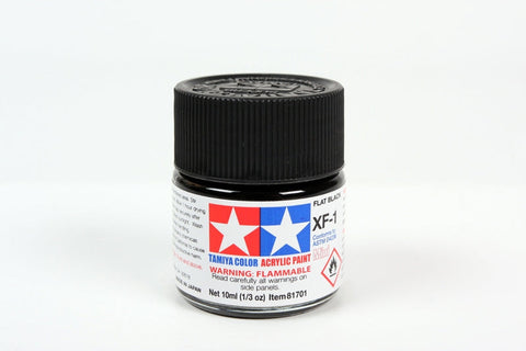 Tamiya XF-1 Flat Black 10ml