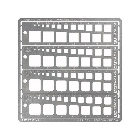 Tamiya Modeling Template Square