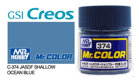 Mr. Color C374 Semi-Gloss JASDF Shallow Ocean Blue 10ml