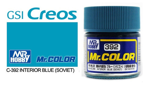 Mr. Color C392 Semi-Gloss Interior Blue (Soviet) 10ml