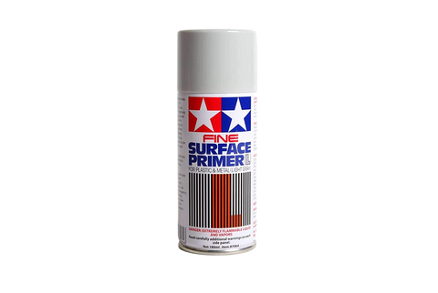 Tamiya Fine Surface Primer (L) Light Gray (180ML)