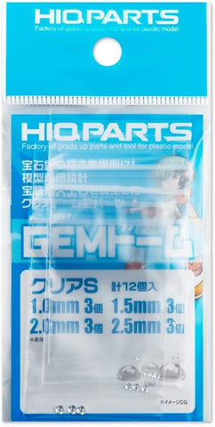 HIQParts GEM Dome Clear (Small 12 pcs)