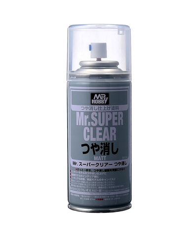 Mr. Super Clear Spray Matte