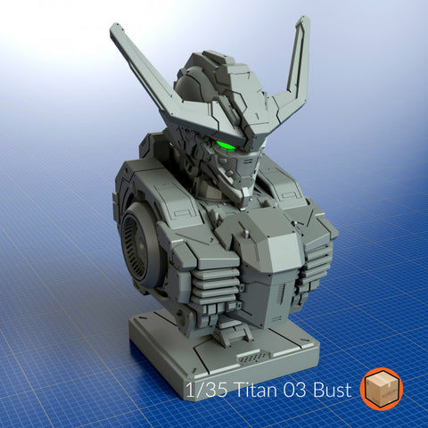 LootBOX+ 1/35 Titan 03 Bust [Barbatos]