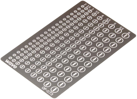 Photo Etch OF-073 Circle