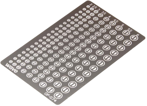 Photo Etch OF-074 Circle