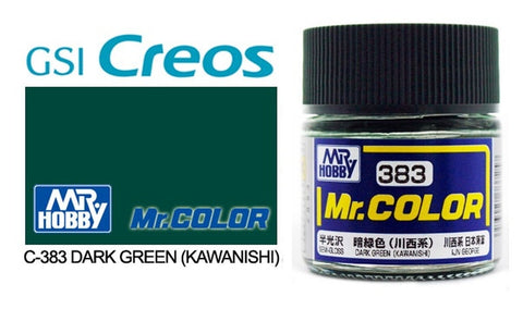 Mr. Color C383 Semi-Gloss Dark Green (Kawanishi) 10ml