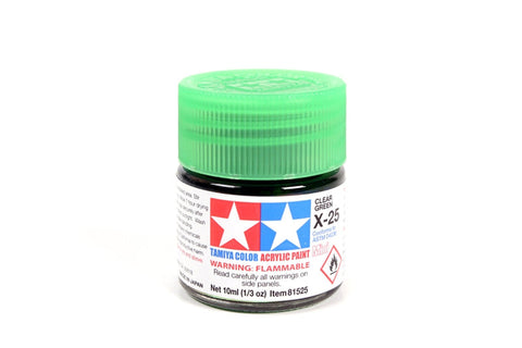 Tamiya X-25 Clear Green 10ml