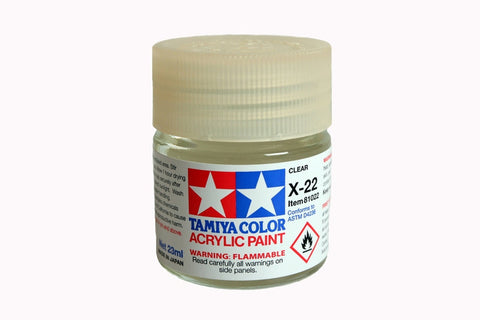 Tamiya X-22 Clear 10ml