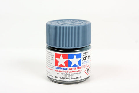 Tamiya XF-18 Medium Blue 10ml