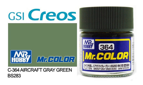 Mr. Color C364 75% Flat Aircraft Gray Green (BS283) 10ml