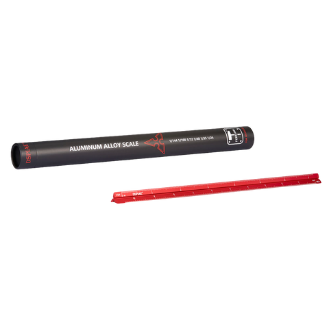 Dspiae Aluminum Alloy Scale Ruler