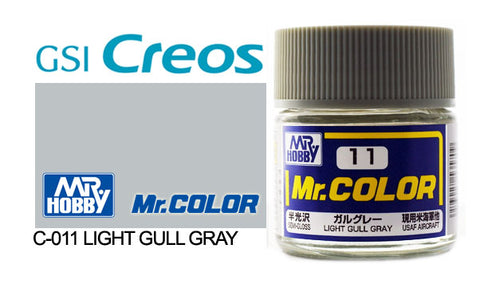 Mr. Color C11 Semi-Gloss Light Gull Gray 10ml