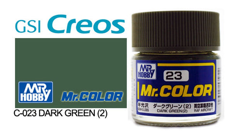 Mr. Color C23 Semi-Gloss Rark Green(2) 10ml