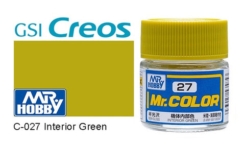 Mr. Color C27 Semi-Gloss Interior Green 10ml