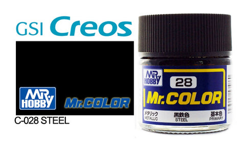 Mr. Color C28 Gloss Metallic Steel 10ml