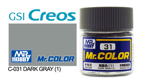 Mr. Color C31 Semi-Gloss Dark Gray(1) 10ml