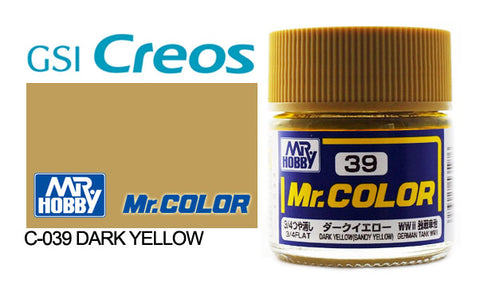Mr. Color C39 Dark Yellow (Sandy Yellow) 10ml