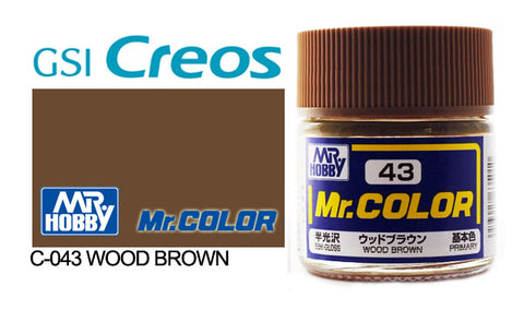 Mr. Color C43 Semi-Gloss Wood Brown 10ml