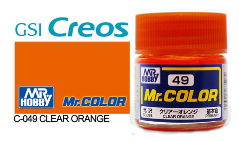Mr. Color C49 Gloss Clear Orange 10ml