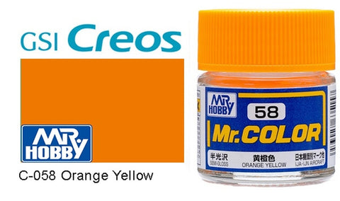 Mr. Color C58 Semi-Gloss Orange Yellow 10ml