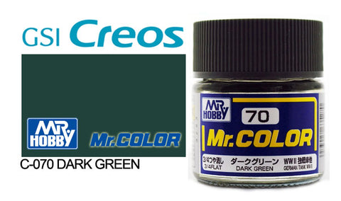 Mr. Color C70 3/4 Flat Dark Green 10ml