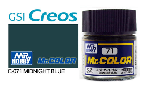 Mr. Color C71 Gloss Midnight Blue 10ml
