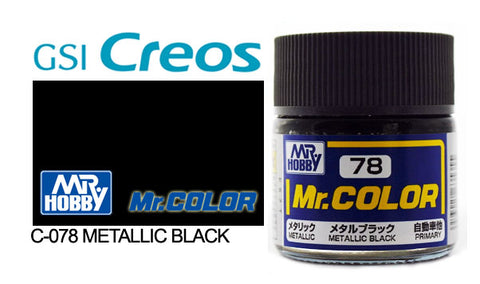 Mr. Color C78 Gloss Metallic Black 10ml
