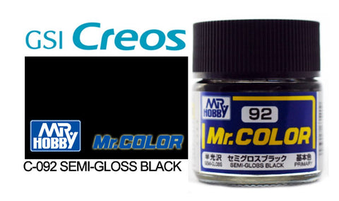 Mr. Color C92 Semi-Gloss Black 10ml
