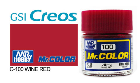 Mr. Color C100 Gloss Wine Red 10ml