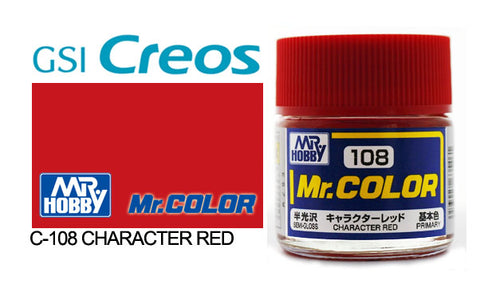 Mr. Color C108 Semi-Gloss Character Red 10ml