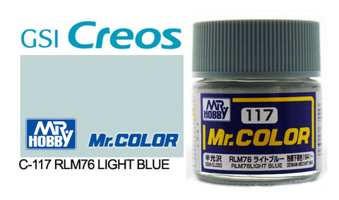 Mr. Color C117 Semi-Gloss RLM76 Light Blue 10ml