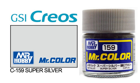Mr. Color C159 Gloss Metallic Super Silver 10ml