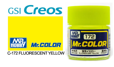Mr. Color C172 Semi-Gloss Fluorescent Yellow 10ml