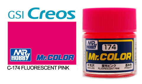 Mr. Color C174 Semi-Gloss Fluorescent Pink 10ml