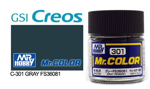 Mr. Color C301 Semi-Gloss Gray FS36081 10ml