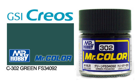 Mr. Color C302 Semi-Gloss Green FS34092 10ml