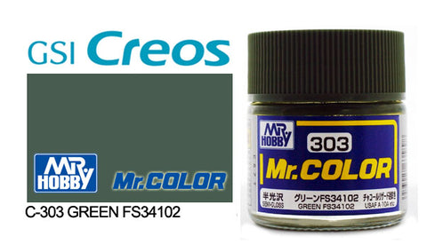 Mr. Color C303 Semi-Gloss Green FS34102 10ml