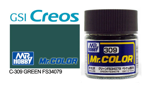 Mr. Color C309 Semi-Gloss Green FS34079 10ml
