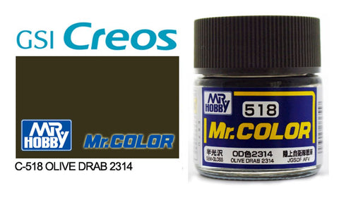 Mr. Color C518 Olive Drab 2314 10ml