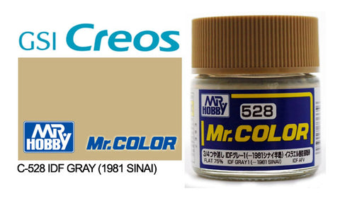 Mr. Color C528 IDF Gray 1 1981 Sinai 10ml