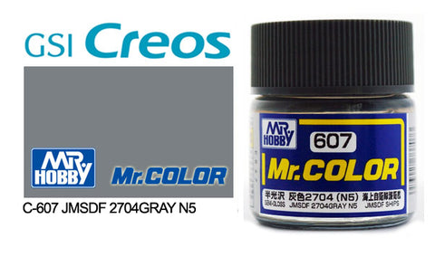 Mr. Color C607 Semi-Flat JMSDF 2704 Gray (N5) 10ml