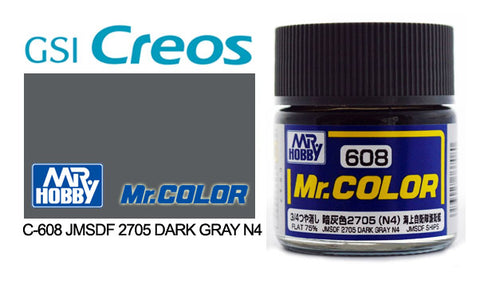 Mr. Color C608 75% JMSDF 2705 Dark Gray (N4) 10ml