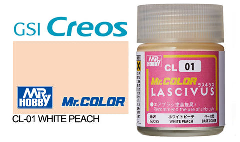 Mr. Color Lascivus CL01 Gloss White Peach 18ml
