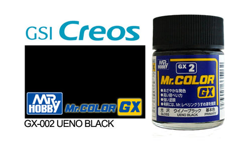 Mr. Color GX GX2 Gloss Black 18ml