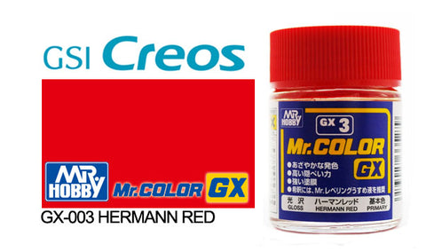 Mr. Color GX GX3 Gloss Hermann Red 18ml