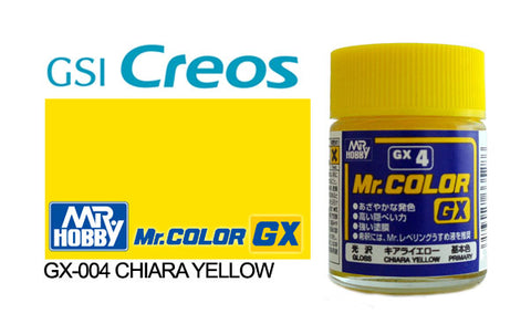 Mr. Color GX GX4 Gloss Chiara Yellow 18ml