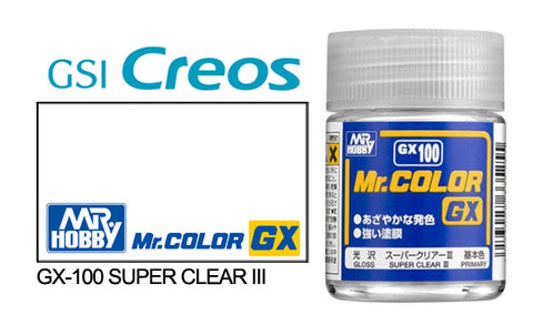 Mr. Color GX GX100 Gloss Super Clear III 18ml
